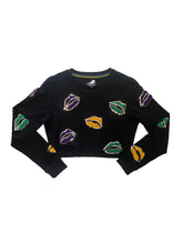 ASP All Over Lips Adult Crop Pullover