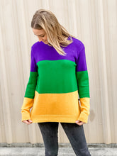 Rugby Adult Wide Panel Pullover Knit Sweater