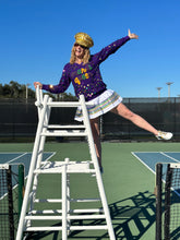 ASP Adult MARDI QUEEN V-Neck Pullover - Purple