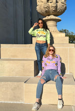 ASP Adult QUEEN OF THE KREWE Crop Pullover