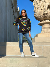 ASP Adult LET THEM EAT KING CAKE Pullover - Black