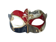 Venetian Style Eyelet mask with 3 Color Combination