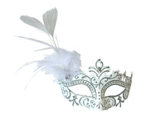 Laser Cut Non Metal Mask with Feather