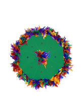 Rainbow Feathered Parasol