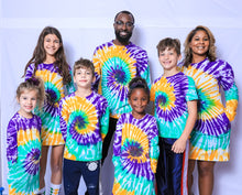 Tie Dye Swirl Adult Long Sleeve Shirt
