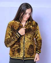 Sequin Jacket Black and Gold Adult Classic