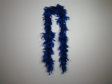 Navy Blue Solid Color Feather Boas