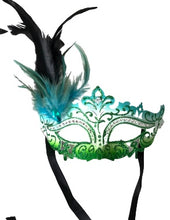 Laser Cut Ombre Mask with Feather