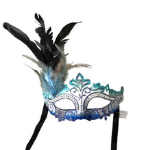 Laser Cut Ombre Mask with Feather