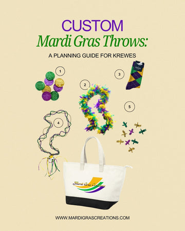 Custom Mardi Gras Throws: A Planning Guide for Krewes
