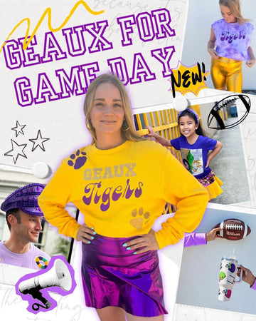 Geaux for Game Day 🏈🐯