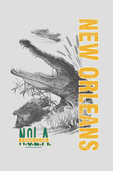 T-shirt NOLA Fear Club Gator