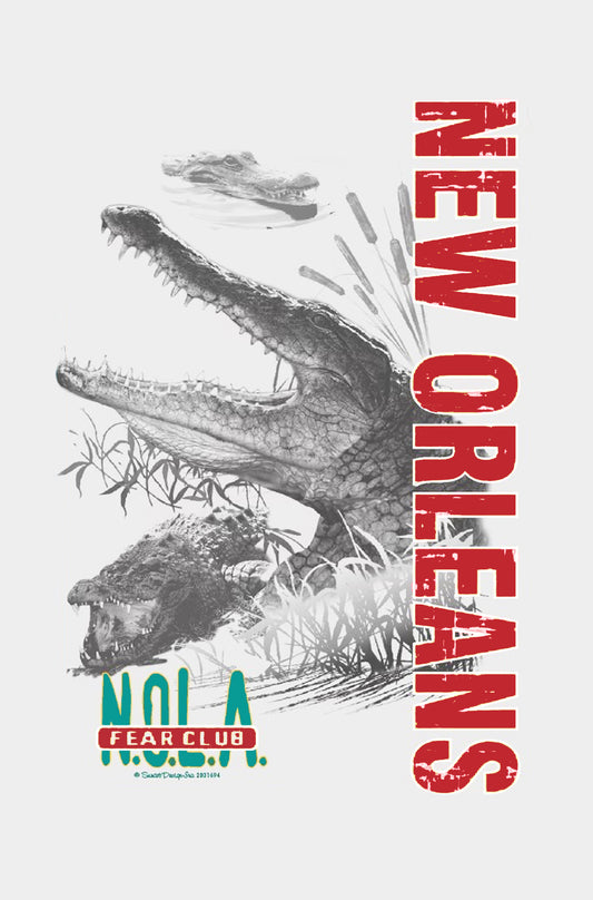 T-shirt NOLA Fear Club Gator
