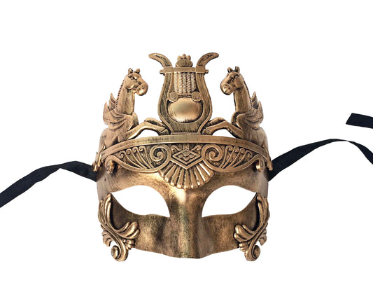 Masque de guerrier grec sans plume