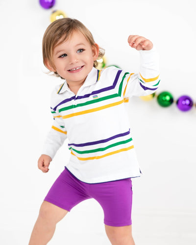 White Infinity Toddler Long Sleeve