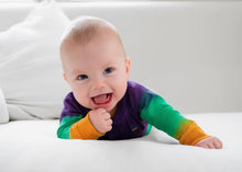 Tie Dye Stripe Infant Onesie Long Sleeve
