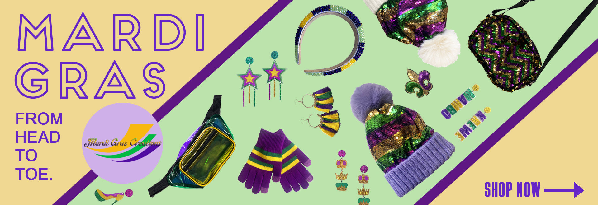 Clearance Mardi Gras Products