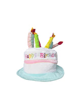 Birthday Cake Hat with Candles