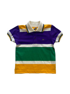 Thick Stripe Rugby Toddler Short Sleeve