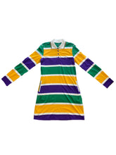 Thick Stripe Rugby Adult Ladies Dress