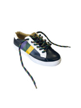 Black Mardi Gras Shoelaces