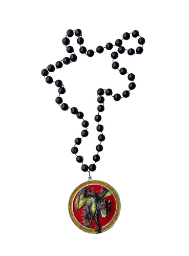 Dragon Medallion Bead