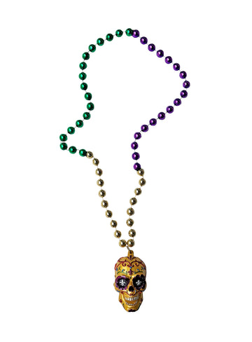 Cuenta de calavera de azúcar del Día de Muertos (varios colores)