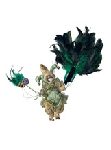 Small Jester Doll with Detachable Feathers