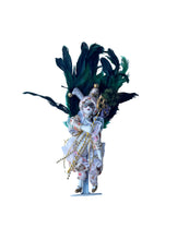 Small Jester Doll with Detachable Feathers