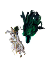 Small Jester Doll with Detachable Feathers