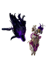 Small Jester Doll with Detachable Feathers