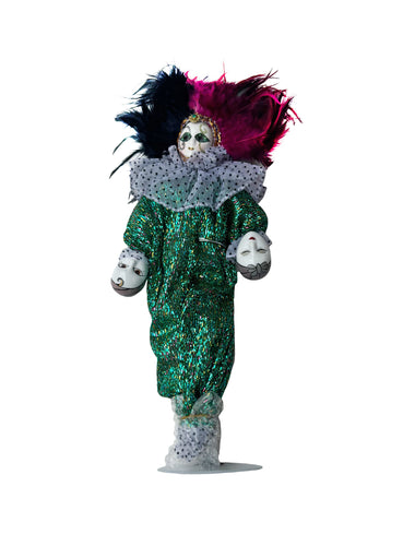 Opera Day & Night Jester Doll