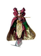 Opera Face Doll with Headpiece and Cape