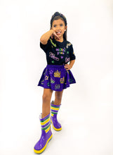 Youth Mardi Explosion Short Sleeve French Terry Pullover – Black