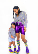 Unisex Striped Rain Boots - Toddler
