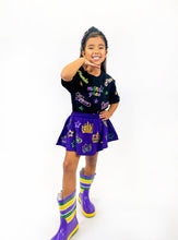 Youth Mardi Explosion Short Sleeve French Terry Pullover – Black