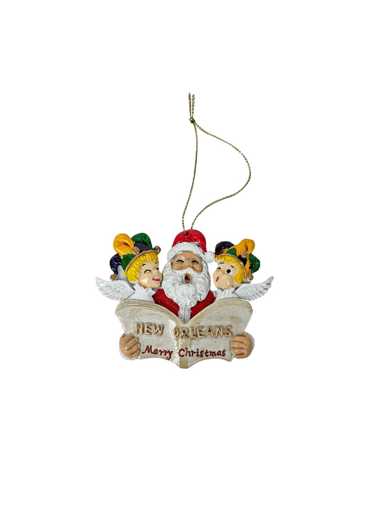 Singing Santa Ornament
