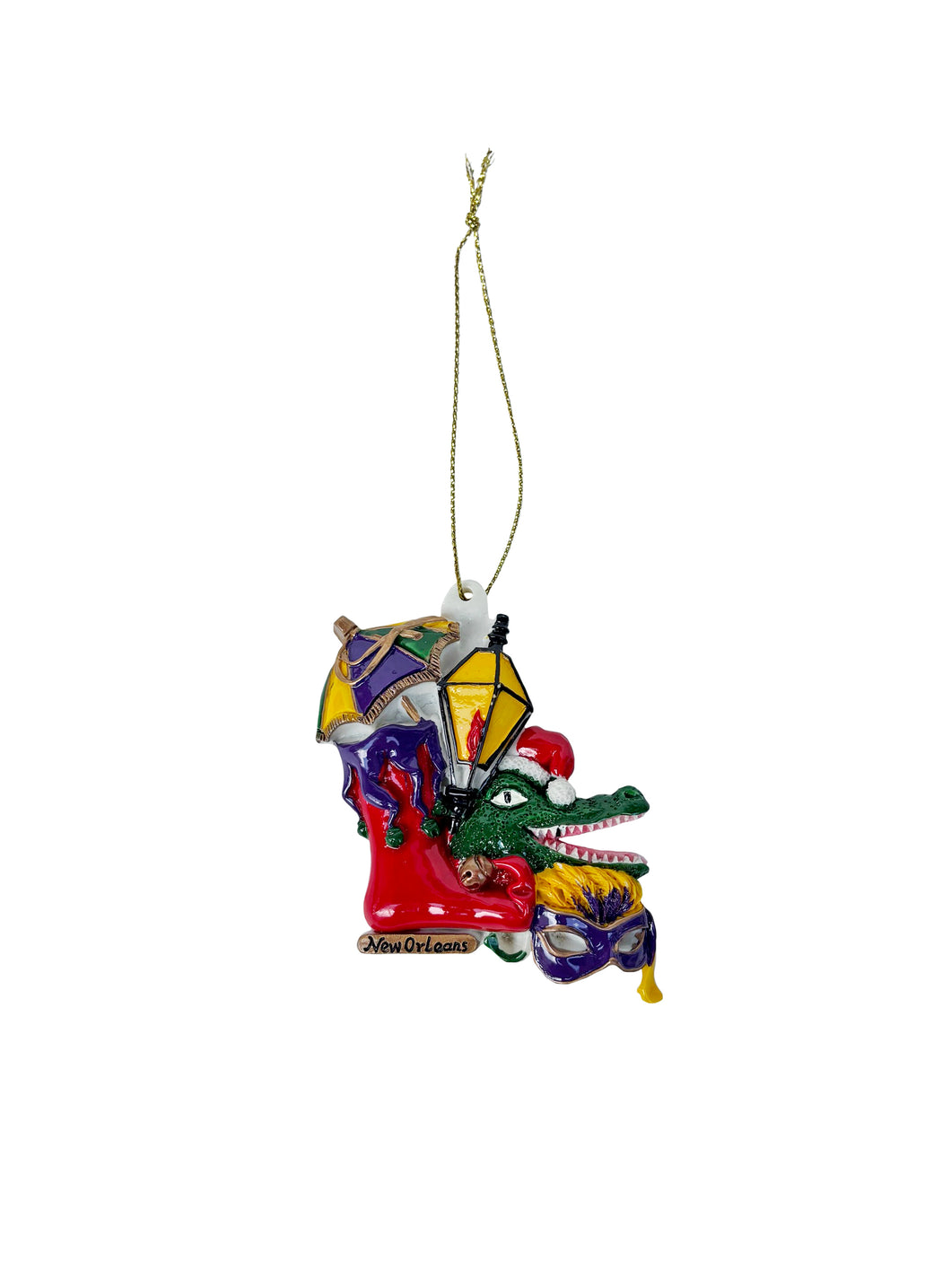 Stuffed Jestershoe Ornament