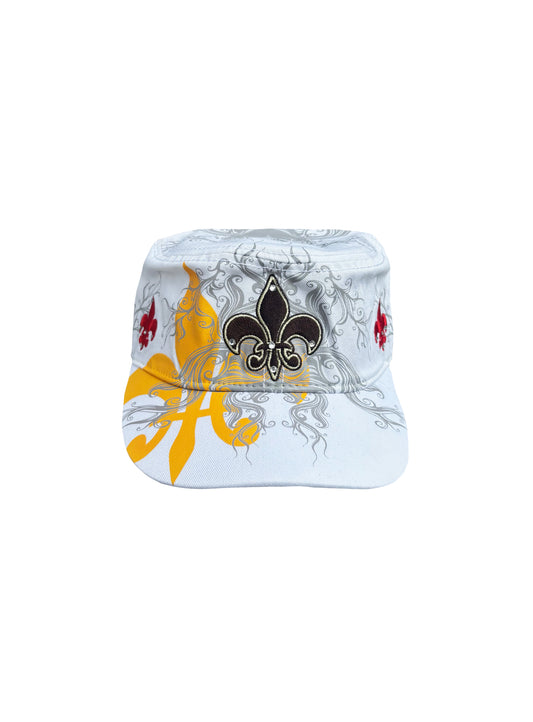 Fleur de Lis Cap Rhinestone