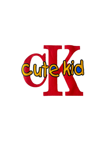 Camiseta de manga corta para niño "Niño Lindo"