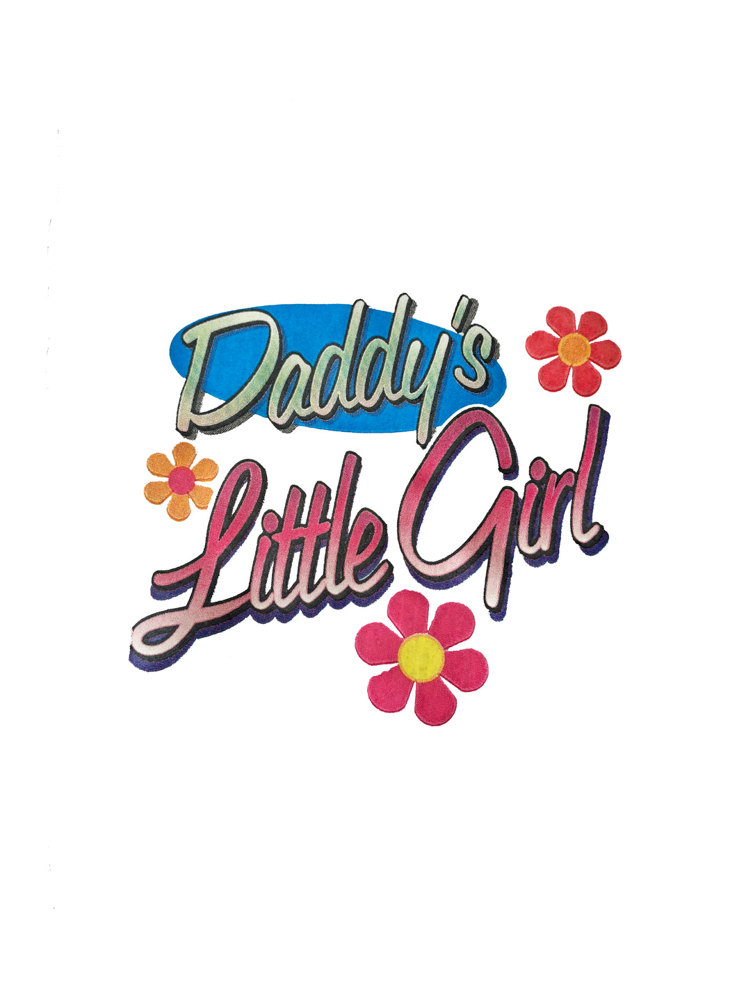 Daddy's Little Girl Short Sleeve Kid's T-Shirt