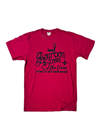 Bourbon Street Laissez Les Bon Temps New Orleans T-Shirt (Black)