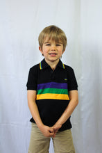 Black Chest Stripe Toddler Short Sleeve