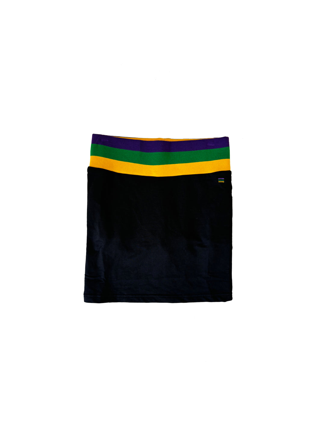 Junior Straight Cut Skort - Black