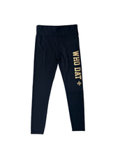 High Waisted Who Dat Fleur de Lis Leggings
