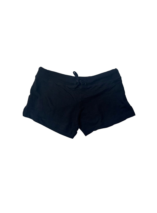 Pantalones cortos de salón de rinestones con flor de lis "Who Dat"
