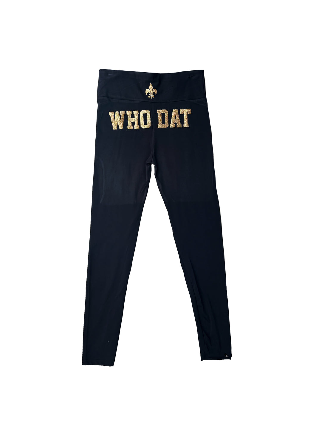 High Waisted Back It Up Who Dat Leggings