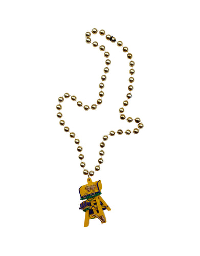 Parade Ladder on Gold Specialty Bead