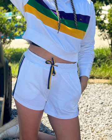 Shorts de détente adulte - Blanc