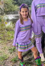 Junior Sequin Skort - Lavender